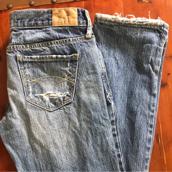 Abercrombie & Fitch womens distressed jeans size 0S - Picture 8 of 8